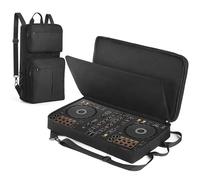 SZZCNOX Bolsa de almacenamiento para controlador de DJ compatible con Pioneer DDJ-200/DDJ-FLX4/DDJ-400/DDJ-SB3/Roland DJ-202, mochila de viaje para DJ con múltiples bolsillos para controlador de DJ y