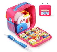 SZZCNOX Bolsa de transporte para Little Tikes Story Dream Machine Books, bolsa de almacenamiento para accesorios para Little Tikes Storybook Audio Play Collection Bag, Pink, 8.6x8.2x5.5in, Niños