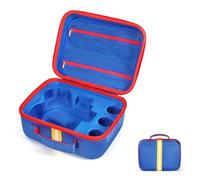 SZZCNOX Funda de transporte de EVA compatible con Little Tikes Story Dream Machine Books Starter Set, organizador portátil para juguetes Little Tikes Storytelling, bolsa de viaje con asa, Blue, Small