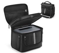 SZZCNOX Funda de transporte de viaje compatible con la estación de energía portátil BLUETTI AC2A, bolsa de almacenamiento impermeable con múltiples bolsillos y correa para el hombro para cable de