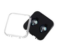 SZZCNOX Kit completo de lente de repuesto para cámara de acción Insta360 X5, kit de cámara de protección de lente con vidrio templado óptico y herramientas de extracción para accesorios Insta360 X5
