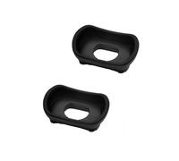 SZZCNOX Paquete de 2 oculares de silicona suave para cámaras Fuji Fujifilm XTL/XT4/XT1/XT2/XT3/XH1/X-T4/GFX-50S/GFX100S, accesorios de repuesto