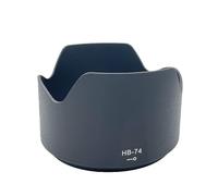 SZZCNOX Parasol HB-74 para cámara Nikon Nikkor AF-S de 24-70 mm f/2.8E ED VR, pantalla reversible de bayoneta para parasol Nikon compatible con filtro de 82 mm, sin viñeteado