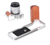 SZZCNOX Soporte de metal en L para cámara digital Canon EOS R50 V, mango en forma de L con placa de liberación rápida integrada para Arca, sin bloqueo de batería y compartimento para tarjetas de