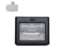 SZZCNOX Visor óptico externo de nivel de cintura para cámara, visor óptico de nivel de cintura de 28 mm, con marco de 35/50 o marco de 40, pie de bota izquierdo y desplazamiento derecho ajustable (28