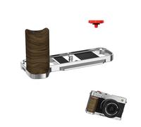 SZZCNOX X-E5 - Empuñadura en forma de L con botón de obturador para Fuji Fujifilm XE5 X-E5 Mango de madera compatible con cámara FUJIFILM X-E5, placa de liberación rápida estándar Arca integrada