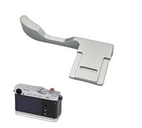 SZZCNOX X-M5 - Agarre para pulgar de aleación de aluminio para cámara Fujifilm Fuji XM5 con cubierta de zapata caliente, soporte para pulgar hacia arriba, accesorios para cámara digital (plateado)