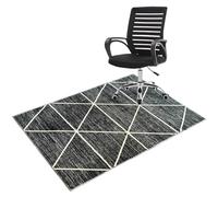 SZZEUOA Alfombra Protectora para Silla de Oficina 140 x 230 cm Alfombra Silla Gaming Alfombra para Silla de Gaming Ruedas Oficina Ordenador Alfombrilla de Protección para Suelos Duros