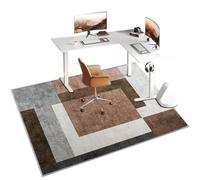 SZZEUOA Protector Suelo Silla Ruedas Gaming Protector de Suelo Alfombrilla 150 x 240 cm para Silla de Oficina Alfombra Protectora Suelo Alfombras Gaming Oficina Suelo Resistente a los arañazos