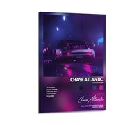 Szzmyo Chase Atlantic Paradise EP - Póster decorativo de lienzo moderno y estético, arte para dormitorio, sala de estar, 40 x 60 cm, estilo marco