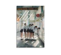 Szzmyo ILLIT Póster Super Real Me 1st EP Póster decorativo pintura moderna estética lienzo arte para dormitorio, sala de estar, baño, aula, pasillo, oficina, sin marco, 12 x 18 pulgadas (30 x 45 cm)