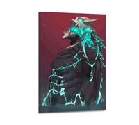 Szzmyo Kaiju No. 8 - Póster decorativo de anime con pintura moderna y estética, póster decorativo para dormitorio, sala de estar, póster decorativo de 30 x 45 cm, estilo marco