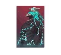 szzmyo Kaiju No. 8 - Póster decorativo de anime, pintura moderna y estética, póster de lienzo para dormitorio, sala de estar, póster decorativo de 60 x 90 cm, estilo sin marco
