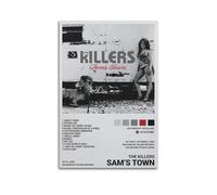Szzmyo Póster de The Killers de Sam's Town, póster decorativo de lienzo estético moderno, póster decorativo para dormitorio, sala de estar, póster de 30 x 45 cm, estilo sin marco