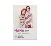 Szzmyo Póster decorativo de anime de Nana, pintura moderna y estética, póster de lienzo para dormitorio, sala de estar, póster de 30 x 45 cm, estilo sin marco