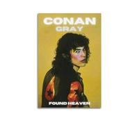 Szzmyo Póster decorativo de Conan Gray Found Heaven, lienzo moderno y estético, póster decorativo para dormitorio, sala de estar, 40 x 60 cm, estilo sin marco