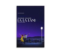 Szzmyo Póster decorativo de La La Land, lienzo moderno y estético, para dormitorio, sala de estar, póster decorativo de 40 x 60 cm, estilo sin marco
