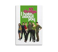 szzmyo Póster decorativo de la película 10 Things I Hate About You, pintura moderna y estética, póster decorativo para dormitorio, sala de estar, póster de 50 x 75 cm, estilo sin marco