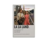 Szzmyo Póster decorativo de la película La La Land, para dormitorio, sala de estar, baño, aula, arte de 30 x 45 cm, estilo sin marco