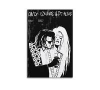szzmyo Póster decorativo de la película Only Lovers Left Alive con pintura moderna y estética, lienzo para dormitorio, decoración de sala de estar, 20 x 30 cm, estilo sin marco