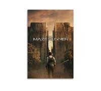 Szzmyo Póster decorativo de la película The Maze Runner, pintura moderna y estética, lienzo para dormitorio, sala de estar, póster decorativo de 30 x 45 cm, estilo sin marco
