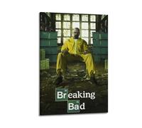 Szzmyo Póster decorativo de la serie de televisión de Breaking Bad, pintura moderna y estética, póster decorativo para dormitorio, sala de estar, póster de 30 x 45 cm, estilo marco