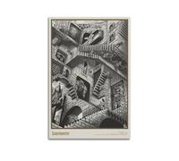 szzmyo Póster decorativo de película de laberinto, pintura moderna y estética, póster de lienzo para dormitorio, sala de estar, póster de 30 x 45 cm, estilo sin marco