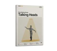 szzmyo Póster decorativo de película Stop Making Sense, pintura moderna y estética, lienzo para dormitorio, sala de estar, póster decorativo de 30 x 45 cm, estilo marco