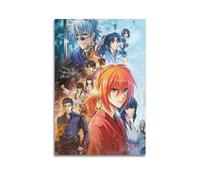 szzmyo Rurouni Kenshin - Póster decorativo de lienzo moderno y estético, póster decorativo para dormitorio, sala de estar, póster de 40 x 60 cm, estilo sin marco