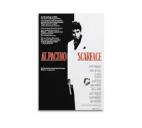 Szzmyo Scarface - Póster decorativo de la película con pintura moderna y estética, lienzo para dormitorio, sala de estar, póster decorativo de 20 x 30 cm, estilo sin marco