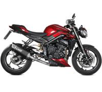 T.026.LR1TB - Escape Completo Mivv SR-1 Negro Alto TRIUMPH STREET TRIPLE 765 R