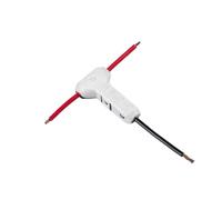 T-1 100PCS Compact Automotive Wire Wiring Connector Car T Type Quick Splice Terminal Block 23-20 AWG 0.3-0.5mm