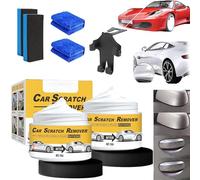 T-221a Polishing Compound & Scratch Remover with Sponge, Tcut Scratch Remover Black, Scratch Solution, Car Paint Restorer For Swirl Mark, Scuff On Car Paint (2PCS)
