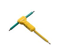 T-3 100PCS Lock Quick Splice Crimp Terminal T Type Wire Tapping Joint 16-15AWG 1.5mm2 Solid Stranded 1.5mm Wire Connector