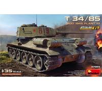 T-34-85 Mod. 1945. Plant 112. Interior Kit Tanque 1 :3 5 Plástico Modelo Miniart