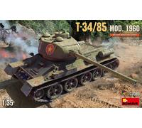 T-34/85 Mod. 1960 Tanque 1 :3 5 Plástico Modelo Kit Miniart