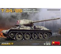 Miniart 35294 Kampfpanzer - T-34/85 Tanque Militar Primavera 1944 - 1/35