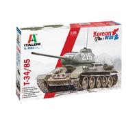 T-34/85 Tanque De La Guerra De Corea 1:35 Kit De Modelo De Plástico ITALERI