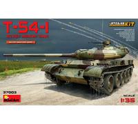 T-54-1 Soviet Medium Tank W/Interior Plástico Kit 1 :3 5 Modelo Miniart
