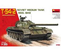Maqueta Char T-54-2 Tanque Medio Soviético. Mod 1949 Miniart 37012 1/35 Maqueta