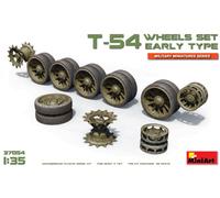 T-54 Ruedas Set Early Type Tanque Accesorio Plástico Kit 1 :3 5 Modelo Miniart