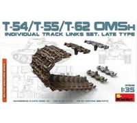 T-54/t-55/t-62 Omsh Individual Track Links Set.late Type 1 :3 5 Plástico Model
