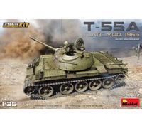 T-55a Late Mod. 1965 Interior Kit Tanque 1 :3 5 Plástico Modelo Kit Miniart