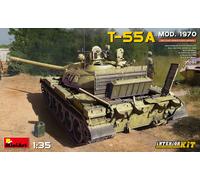 Maqueta Tanque T-55a Mod. 1970 Interior Kit MiniArt 37094 1 :3 5 Para