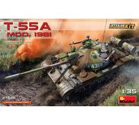 T-55A Mod.1981 Kit De Interior Tanque 1:35 Modelo De Plástico MINIART