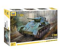 T-70B Tanque Ligero Soviético 1:72 Kit De Modelo De Plástico ZVEZDA