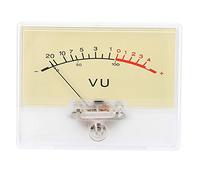 T - 90 Cabezal de Medidor VU de Alta Precisión, Cabezal de Amplificador DB, Herramienta de Prueba de Audio con Bombilla, Medidor VU Profesional para DIY, Estudio de Grabación,