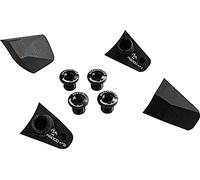 TA Set de tornillos de plato X110 para Ultegra R8000 negro-antracita universal