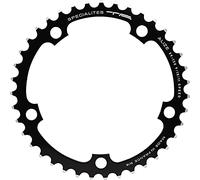 T.A. Shimano Ulte Plato de Ciclismo, Negro, Única