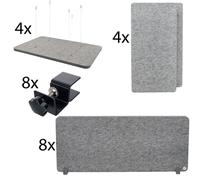 t.akustik Office Set Open Plan 8 SGR